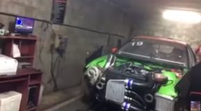 Car’s Powerful Turbo Sucks In A Towel!