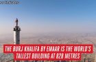 Behind The Scenes Of Emirates ‘Flight Attendant’ On The Burj Khalifa!
