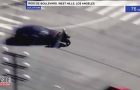 Man Escaping The Cops On A Motorcycle Crashes And Dies
