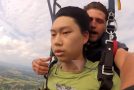 Guy Passes Out During 360° Skydiving!