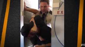 Brave Pilot Tackles Down The Man Who Assaulted A Flight Attendant