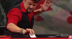 Crazy Trick By Javi Benitez On The Penn And Teller Fool Us Show!