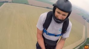 Easily The Scariest BASE Jump Ever!