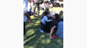 Adorable Boy Gives Hugs To Everyone At A Music Fest!