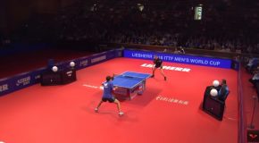 Easily The Craziest Table Tennis Match Ever!