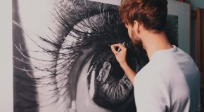 Artist Draws An Incredibly Detailed Pencil Painting!