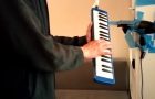 Musician Plays The Flight Of The Bumblebee On A Melodica With A Hairdryer!