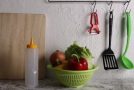 Stop Motion Animation Of Making A Salad With Utensils!