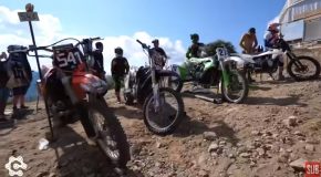Crazy Hard Motorcycle Hill Climbing Competition At La Bresse!