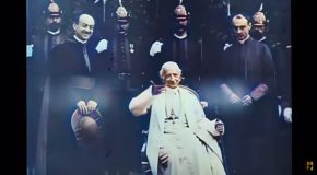 Colorized, 4K HD 60fps Video Of Pope Leo XIII From 1896!
