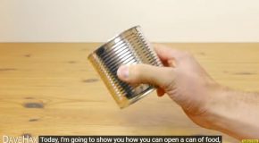 Best Way To Open A Can During An Emergency