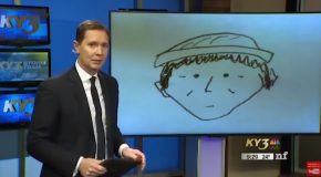News Anchor Can’t Stop Laughing At The Worst Police Sketch