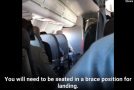 The Very Moment The Pilot Asked The Passengers To Brace For The Impact