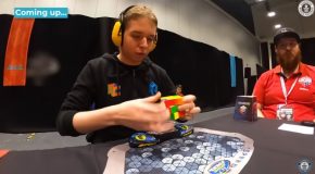Fastest Rubik’s Cube Players Compete Against Each Other