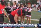 Football Players Make A Beautiful Gesture For A Cheerleader Suffering From Cancer
