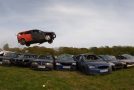 Spectacular Car Jumping Performance At The Angmering Raceway
