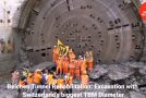 How The Massive Tunnel Boring Machine In Switzerland Works