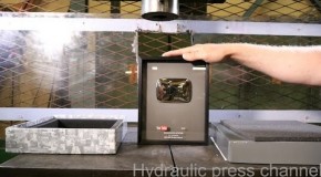 Unboxing silver play button