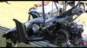Koenigsegg Agera One:1 Crash