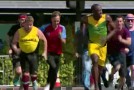 100m Race : Usain Bolt Vs James Corden & Owen Wilson