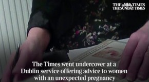 Undercover journalist in Ireland told getting an abortion can lead to cancer. Abortion is still illegal in the Republic of Ireland.