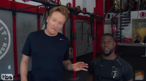 Conan And Kevin Hart Workout