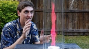 Epic DIY Fire Tornadoes In Different Colors