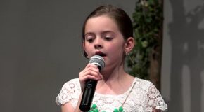 Girl Sings ‘Hallelujah’ With Lyrics That Tell The Easter Story