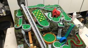 An Amazing Mini Golf Themed Marble Machine