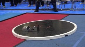 An Amazing Compilation of Super Fast Japanese Sumo Robots Facing Off Against Each Other