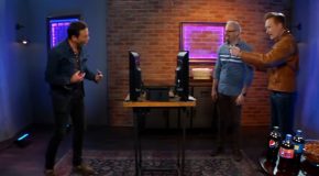 Conan gaming with Will Arnett is rather funny