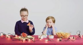 Kids Try 100 Years Of Party Snacks