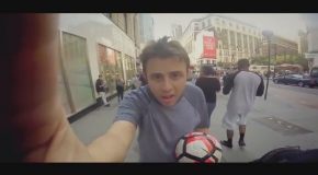 10 Hours Of Walking In NYC With A Soccer Ball