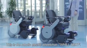 The Amazing Robotic Electric Wheelchair Whill Next