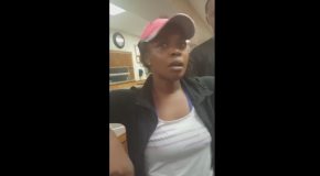 Crazy Lady Argues With People About PTSD Dog