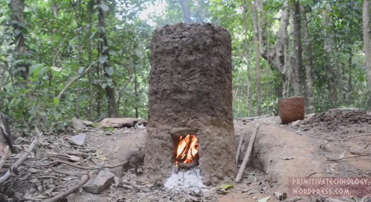 Mens Mag Daily Primitive Technology : Natural Draft Furnace - Mens Mag ...