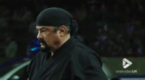 Steven Seagal Shows How to Fight off Multiple Opponents