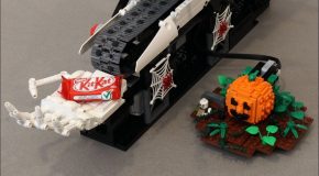 A Spooky LEGO Chocolate Machine
