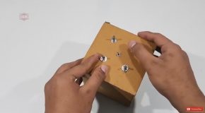 Electronic Puzzle Box That Jumps When Unlocked