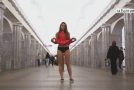 Woman Pulls Up Skirt In Crowded Station Calling To Criminalize ‘Upskirting’