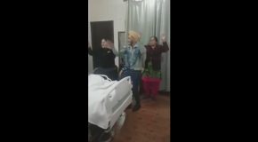 All Family Dance On Punjabi Song Peg Baliye in Hospital