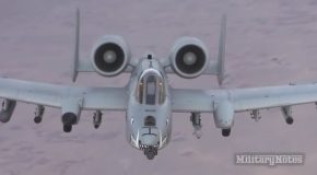 Badass A-10 Warthog Obliterates Taliban Getaway Vehicle