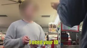 Drunk Guy Tries to Buy Beer and Cigarettes
