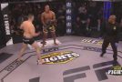 MMA Fighter Does a Flip Off his Knocked Out Opponent and Gets Disqualified