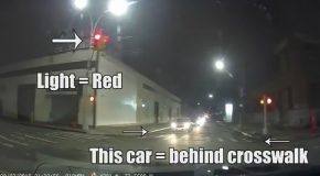 Undercover Cops Run a Red Light And Try To Blame An Innocent Man