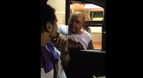 Drunk Guy In The Drive Thru At Burger King