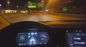 Tesla Autopilot Malfunctions And Almost Kills Its Passengers