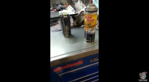 Energy Drink Cleans Better Than Brake Cleaner