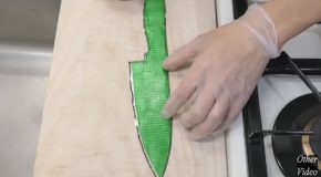 This Knife Is Made Out Of Jello… But Will It Cut?