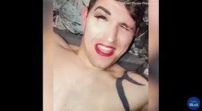 A Woman Gives Her Fiance a Makeover While He Sleeps